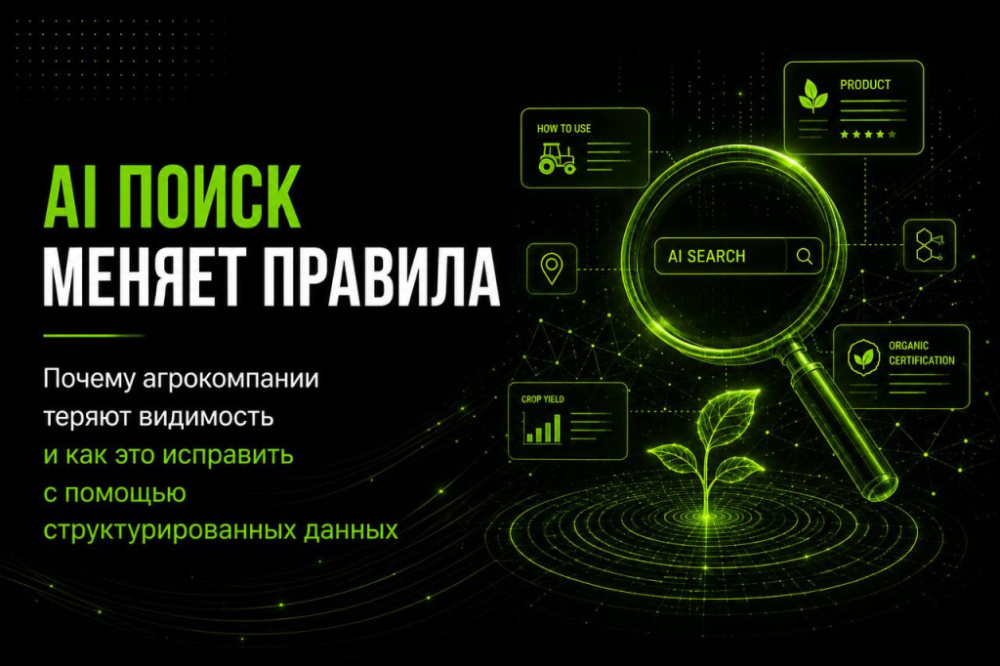 AI-поиск меняет правила: почему агрокомпании теряют видимость — и как это исправить с помощью структурированных данных