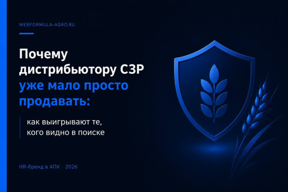 Репутационная инфраструктура в АПК: почему сильный продукт перестаёт продавать себя сам