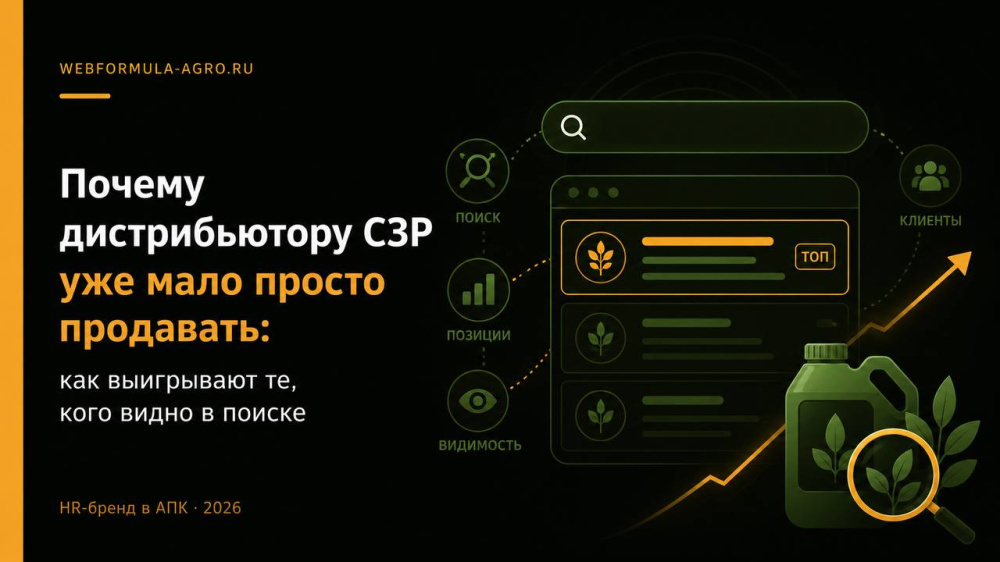 Почему дистрибьютору СЗР уже мало просто продавать: как выигрывают те, кого видно в поиске