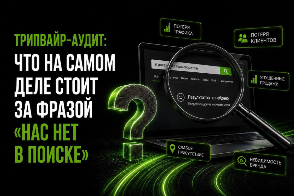 Трипвайр-аудит: что на самом деле стоит за фразой «нас нет в поиске»