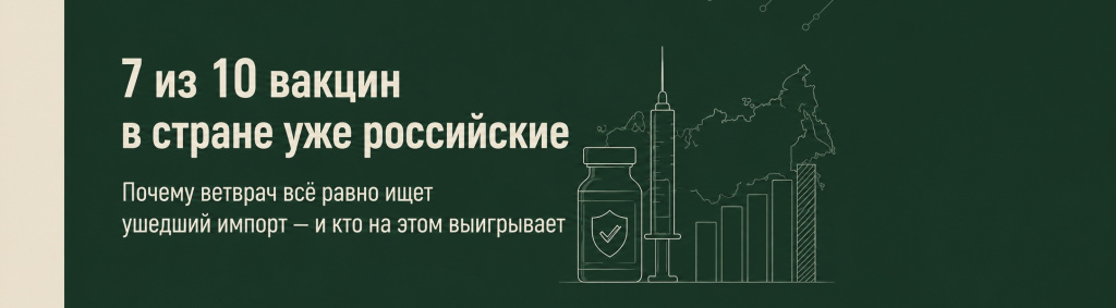 Семь из десяти вакцин в стране уже российские. Почему ветврач всё равно ищет ушедший импорт — и кто на этом выигрывает