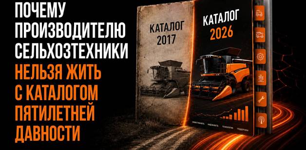 Почему производителю сельхозтехники нельзя жить с каталогом пятилетней давности 