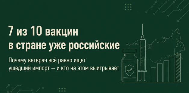 Семь из десяти вакцин в стране уже российские. Почему ветврач всё равно ищет ушедший импорт — и кто на этом выигрывает