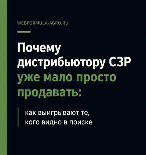 Почему дистрибьютору СЗР уже мало просто продавать: как выигрывают те, кого видно в поиске